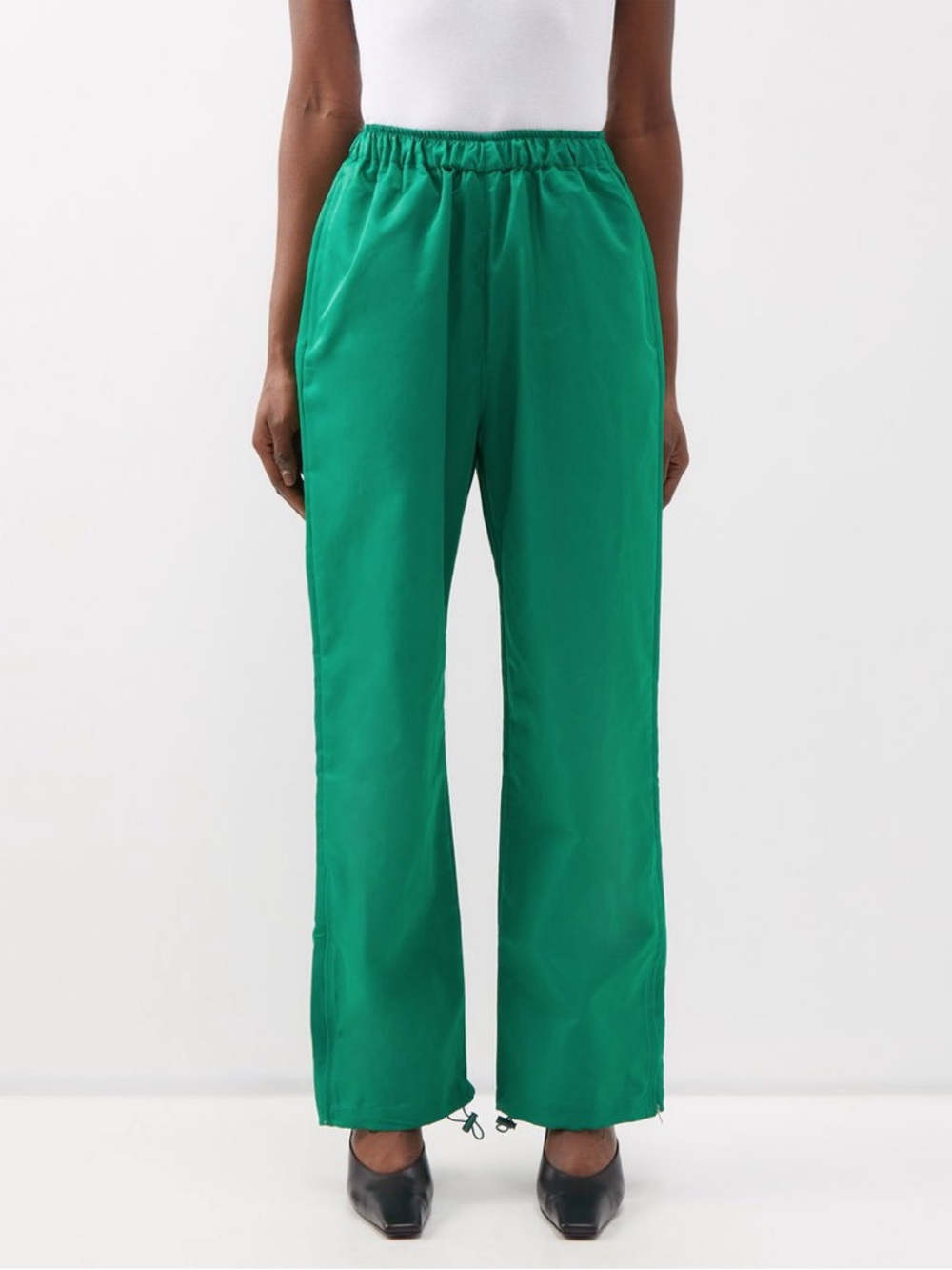 The Frankie Shop Kevin Zip-Cuff Technical Track Pants
